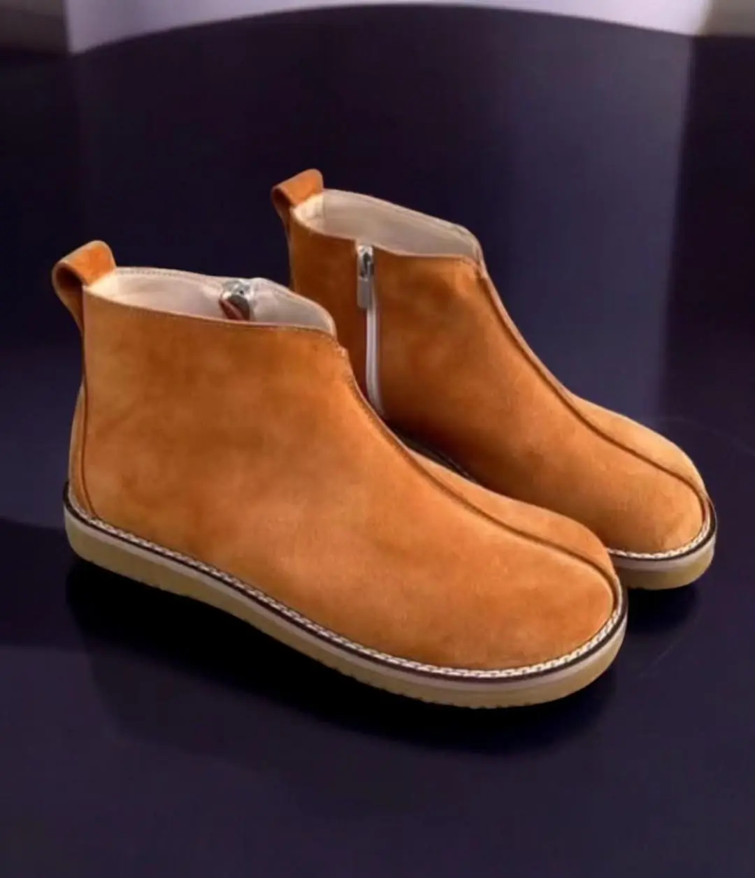 Custom Leather Or Suede Boots For Women Handmade